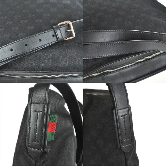 Authentic GUCCI unisex black Messenger bag - Picture 8 of 8